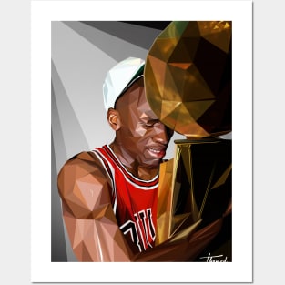 FIRST TIME CHAMP / MJ Posters and Art